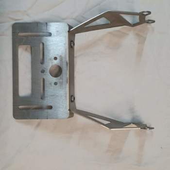 Support plaque Inox / CBR600RR/ 2003 à 2006